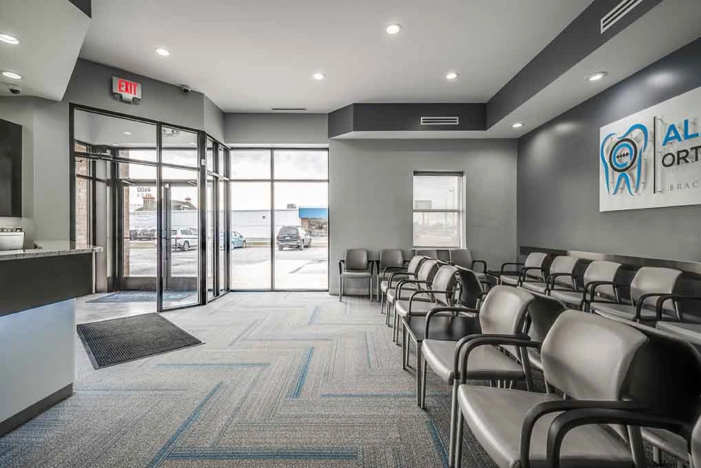 Inside the All About Orthodontics office
